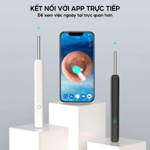 Máy lấy ráy tai gắn camera nội soi thông minh NE3 - Ảnh 4