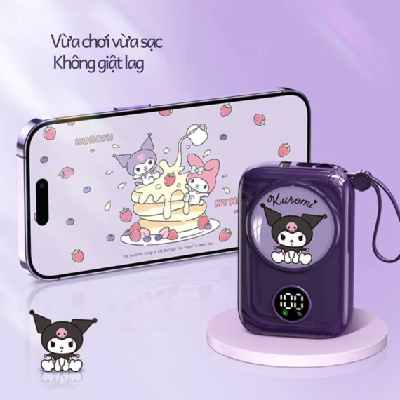 Sạc Dự Phòng Sanrio Siêu Nhanh 22.5W dung lượng 10000 mAh - Ảnh 3