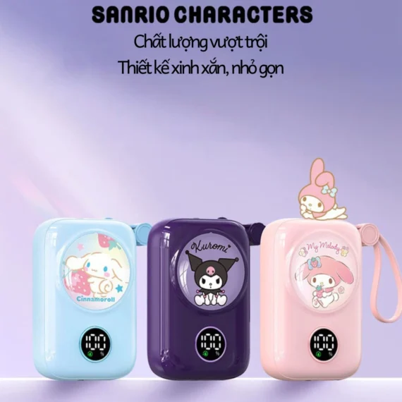 Sạc Dự Phòng Sanrio Siêu Nhanh 22.5W dung lượng 10000 mAh - Ảnh 4