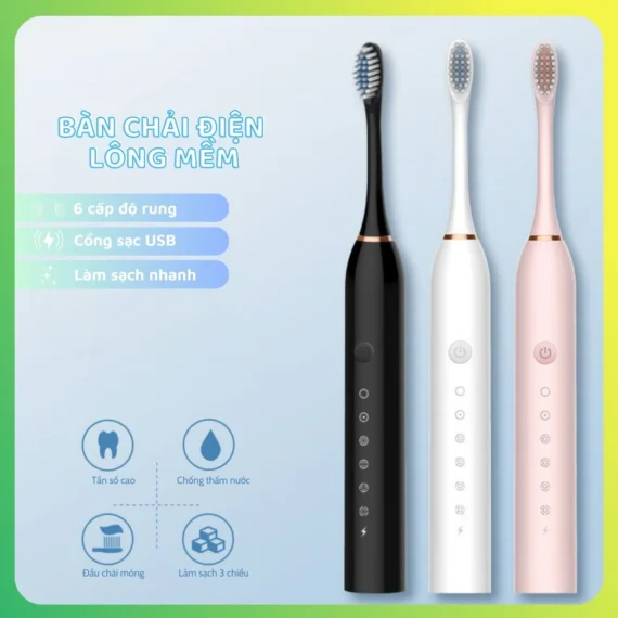 Bàn Chải Điện đa đăng Sonic X-3