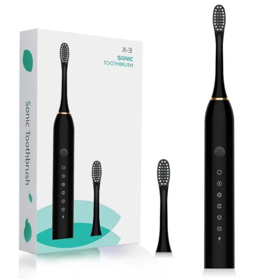 Bàn Chải Điện đa đăng Sonic X-3 sóng âm đầu chải lông mềm với 6 chế độ rung - Ảnh 6