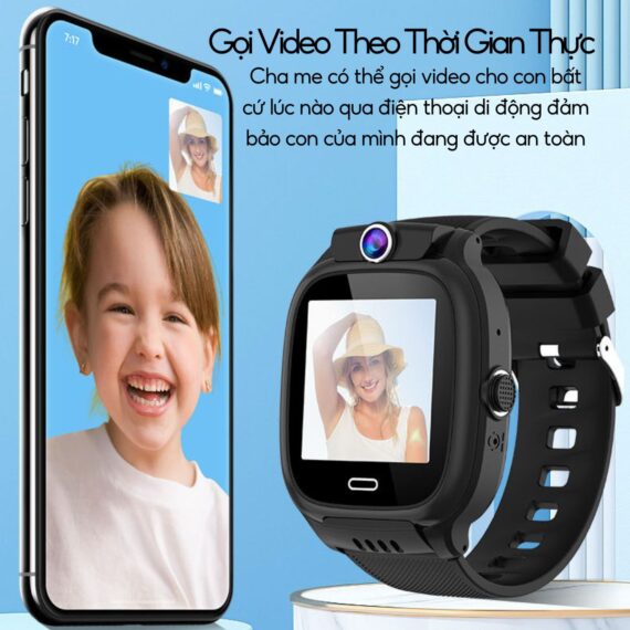 Đồng hồ thông minh trẻ em Y36 nghe gọi video, định vị WIFI, chống nước - Ảnh 3