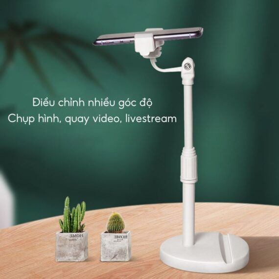 Giá đỡ điện thoại để bàn xoay 360 độ chống gù - Ảnh 3