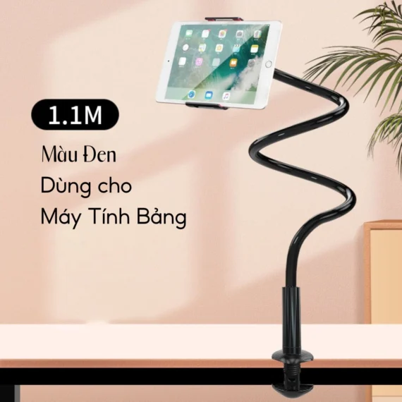 Giá đỡ điện thoại uốn dẻo xoay 720 độ có thể kẹp đầu giường, cạnh bàn - Ảnh 9