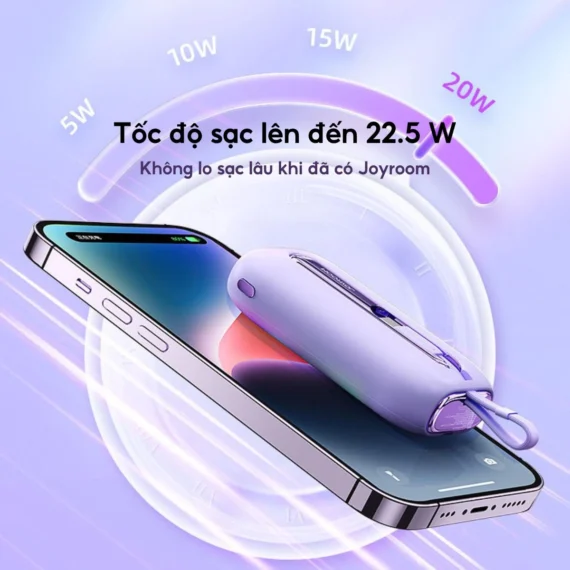 Sạc dự phòng Joyroom chính hãng 10000 mAh sạc nhanh tốc độ 22.5W - Ảnh 5