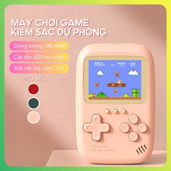 Sạc dự phòng kiêm máy chơi game
