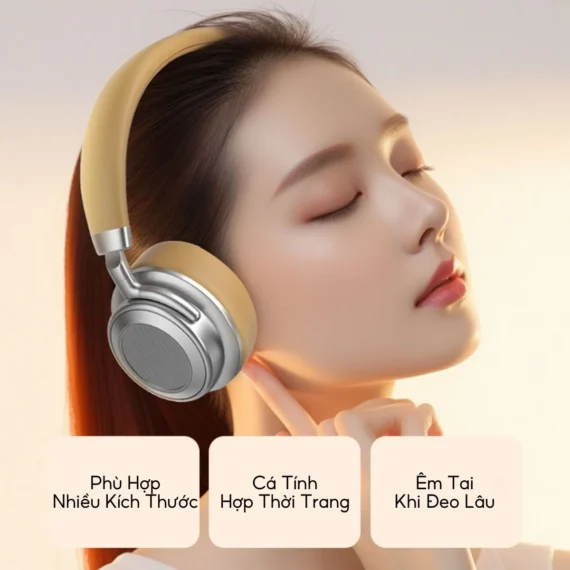 Tai nghe không dây CR-9 kết nối Bluetooth 5.4 âm thanh HiFi - Ảnh 3